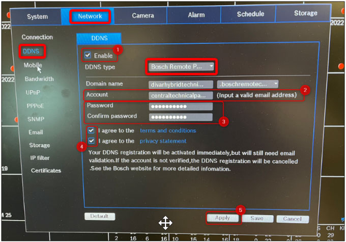 How to remotely connect to Bosch Devices